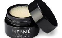 Henné Organics Lip Exfoliator Lavender Mint Open Pot